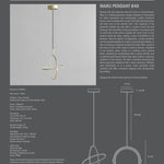 101 Copenhagen - Maru Pendant, Ø40 - Brass - Pendant Lamp