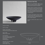 101 Copenhagen - Medusa Tray, Big - Coffee - Tray