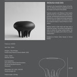 101 Copenhagen - Medusa Vase, Big - Coffee - Vase