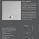 101 Copenhagen - Native Coffee Cup - Birch - Cup
