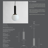 No. 2 Pendant Lamp - Bronze