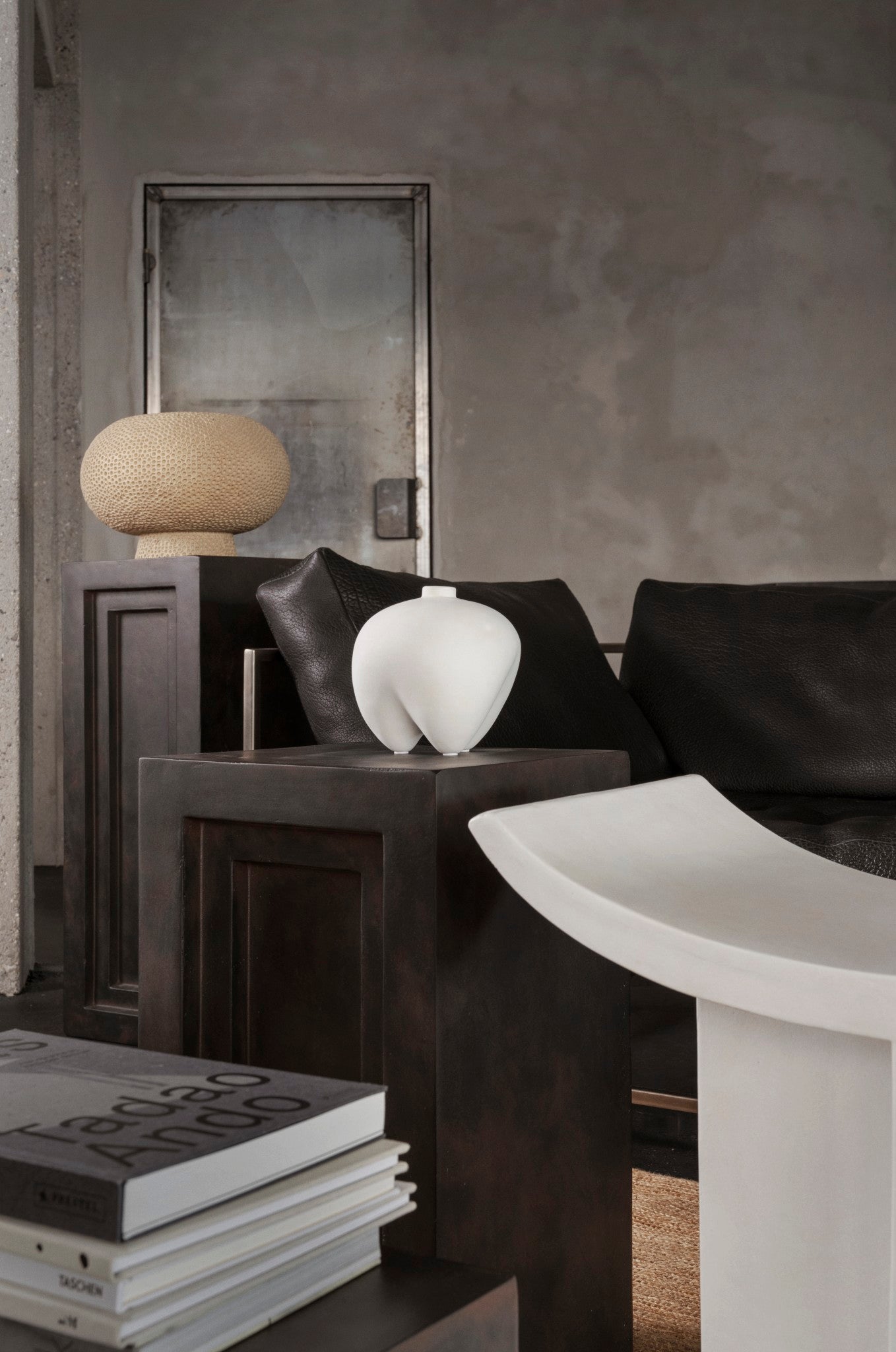 101 Copenhagen - Brutus Stool - Bone White - Stool