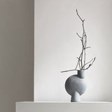 Sphere Vase Bubl, Medio - Light Grey