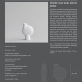 101 Copenhagen - Sphere Vase Bubl Shisen, Medio - Bone White - Vase