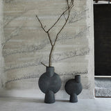 101 Copenhagen - Sphere Vase Bubl, Hexa - Dark Grey - Vase