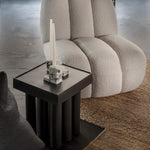 101 Copenhagen - Brick Candle Holder, Tall - Calacatta - Candle Holders