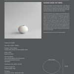 101 Copenhagen - Sunao Vase Fat, Mini - Birch - Vase