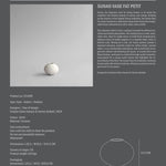 101 Copenhagen - Sunao Vase Fat, Petit - Birch - Vase