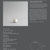 101 Copenhagen - Sunao Vase Fat, Petit - Birch - Vase