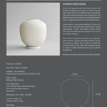101 Copenhagen - Sunao Vase, Big - Birch - Outdoor