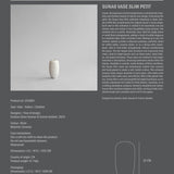 101 Copenhagen - Sunao Vase Slim, Petit - Birch - Vase