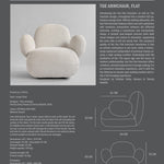 101 Copenhagen - Toe Armchair, Flat - Off White (CPH 900) - Armchair