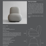 101 Copenhagen - Toe Chair, Flat - Taupe (Pallazo 163) - Lounge Chair