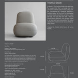 101 Copenhagen - Toe Chair, Flat - Taupe (Pallazo 163) - Lounge Chair