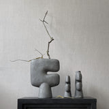 Tribal Vase, Mini - Dark Grey