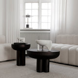 101 Copenhagen - Crown Table, Tall - Burned Black - Coffee or Side Table