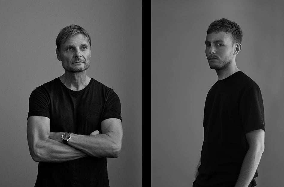 Tommy Hyldahl Owner and designer of 101 Copenhagen and Kristian Sofus Hansen 101 Copenhagen designer