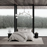 Drop Chandelier Bulp - Grey