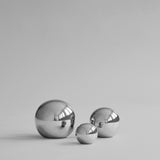 101 Copenhagen - Gallery Balls, Set of 3 - Chrome - Art