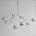 101 Copenhagen - Drop Chandelier Globe - Chrome (5m) - Chandelier