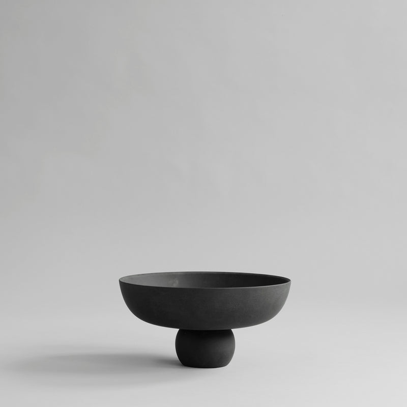 101 Copenhagen - Baburu Bowl, Medio - Black - Ceramic bowl