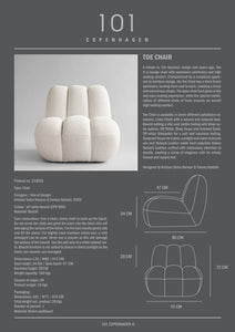 Toe Chair - Off White (CPH 900)