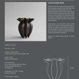 Lotus Vase, Mini - Coffee