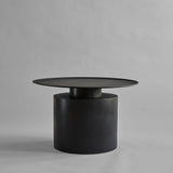 Pillar Table, Low - Burned Black