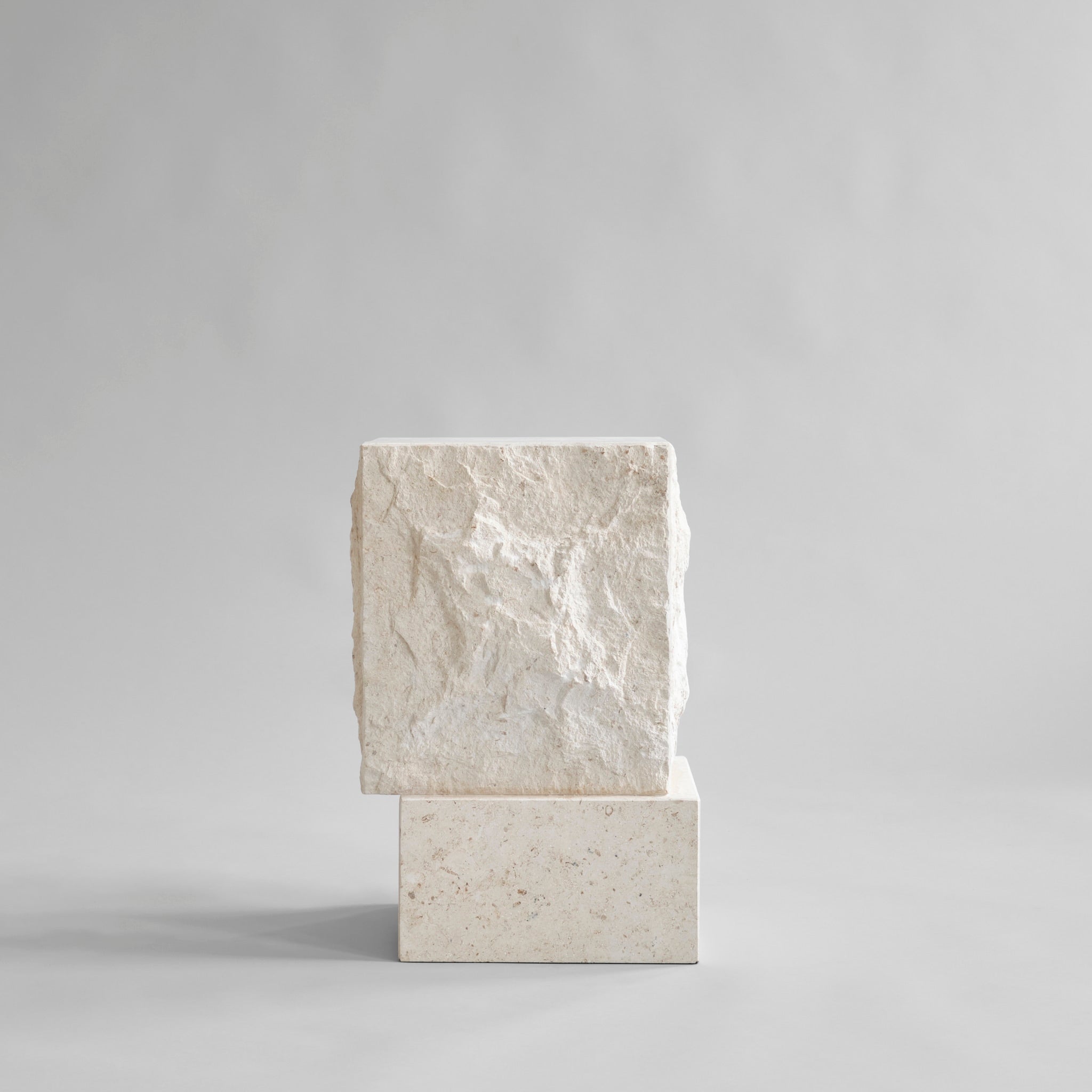 Temple Coffee Table, Tall - Limestone - 101 Copenhagen