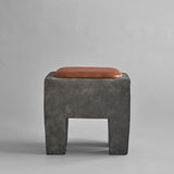 Sculpt Stool Cushion - Leather