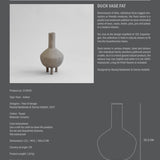 Duck Vase, Fat - Taupe