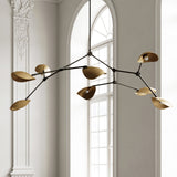 Stingray Chandelier - Brass