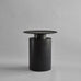 101 Copenhagen - Pillar Table, Tall - Burned Black - Coffee or Side Table