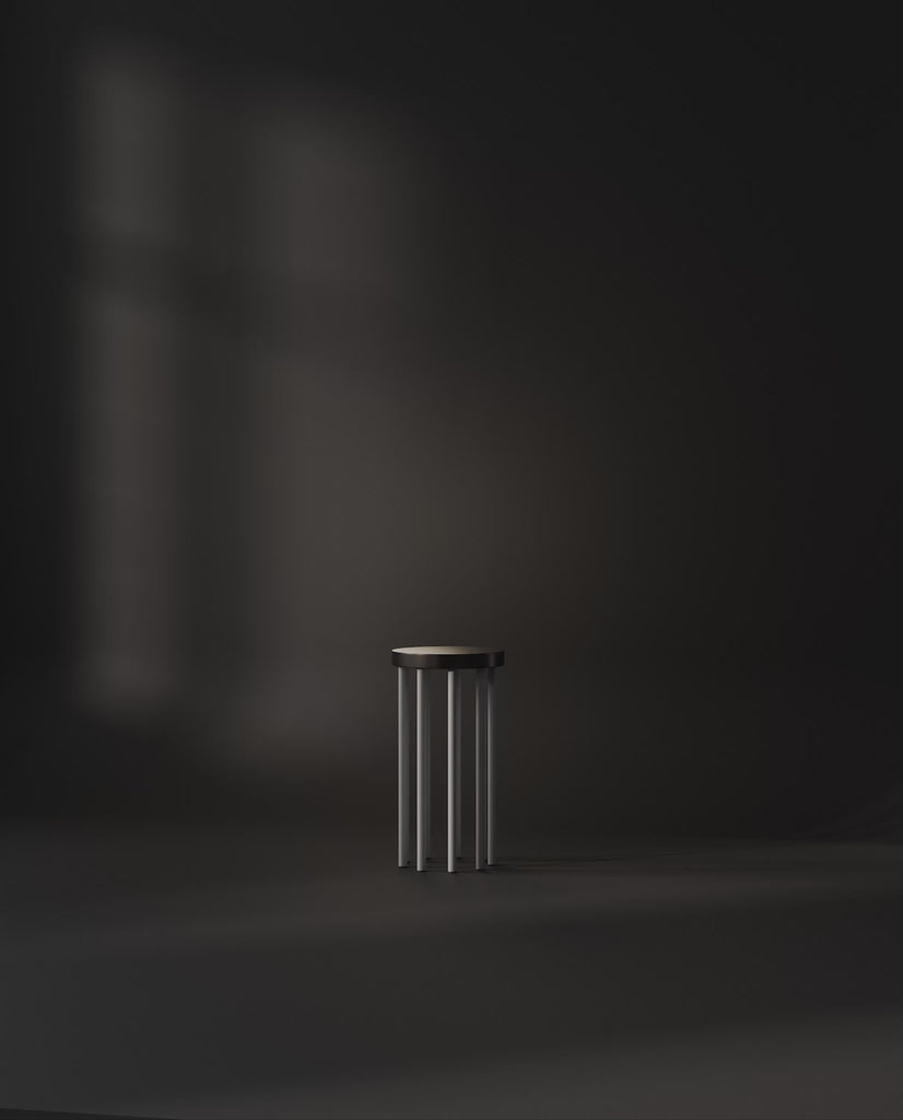 101 Copenhagen Neon side table lamp turned on and off