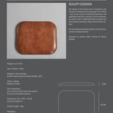 101 Copenhagen - Sculpt Stool Cushion - Leather - Cushion