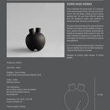 101 Copenhagen - Sumo Vase, Horns - Coffee - Vase