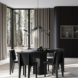 Brutus Slim Dining Chair - Coffee