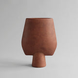 Sphere Vase Square, Big - Terracotta