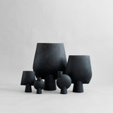 Sphere Vase Bubl, Medio - Black