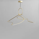 Kumo Chandelier, Big - Brass