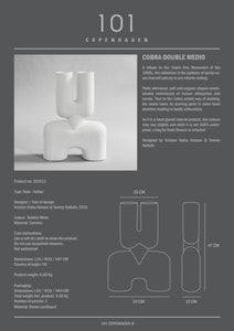 Cobra Double, Medio - Bubble White - 101 CPH