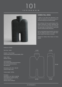 Cobra Tall, Hexa - Black - 101 CPH