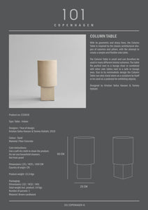Column Table - Sand - 101 CPH