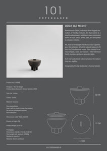 Duck Jar, Medio - Coffee - 101 CPH