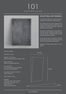 Sculpt Art - Triangle, Mini - Dark Grey - 101 CPH