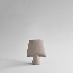Sphere Vase Square, Mini - Taupe - 101 CPH